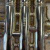 Vintage E. Benge Resno-Tempered Bell 3 Los Angeles Bb Trumpet ML Bore Lacquered Brass Just Serviced with Original Case & Benge Gordon Model Mouthpiece 1975 ML Bore - Image 15