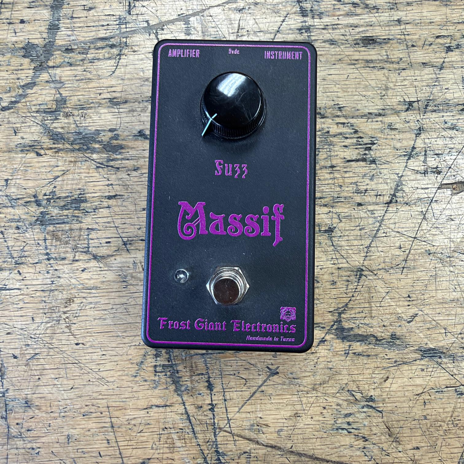 Used Frost Giant Electronics Massif Fuzz Guitar Pedal