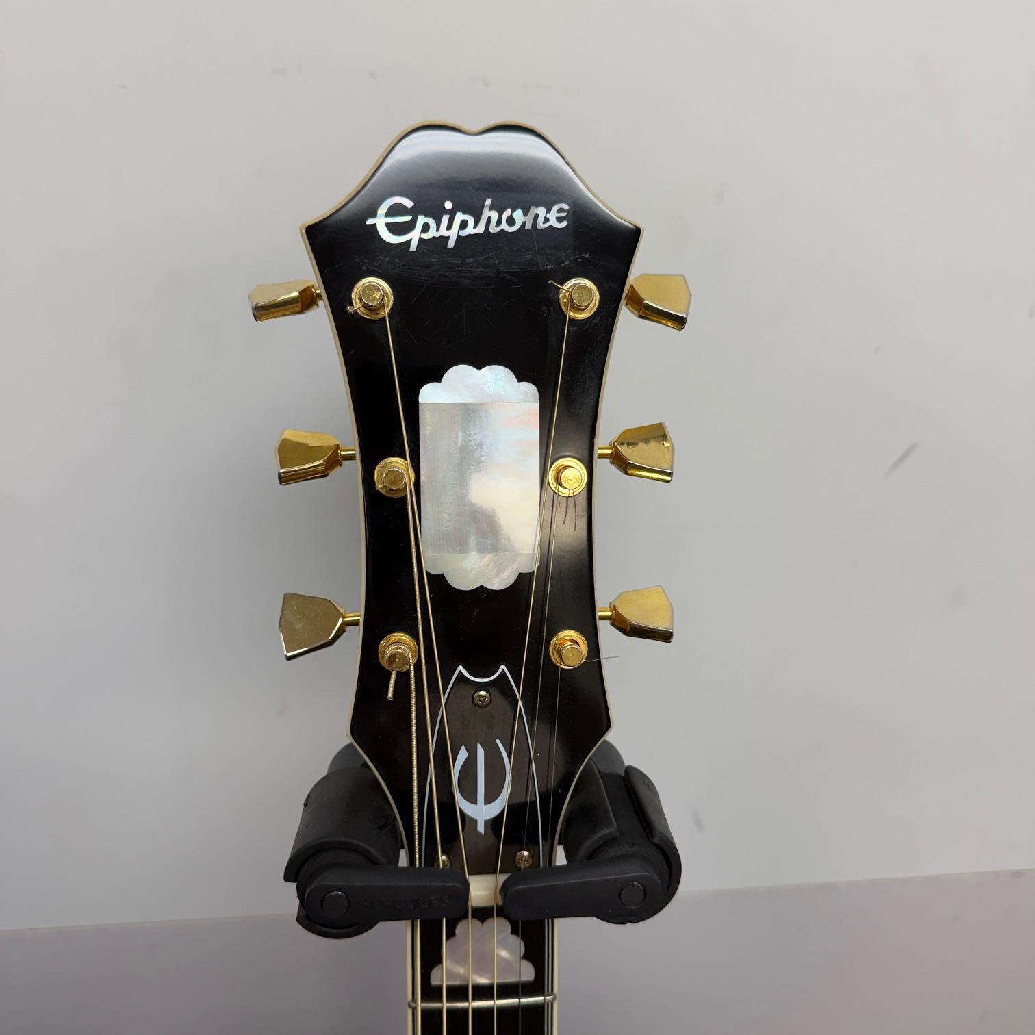 Used Epiphone FT120 Masterbilt Excellente Acoustic Guitar Made in the USA Antique Natural 2022 - Image 3