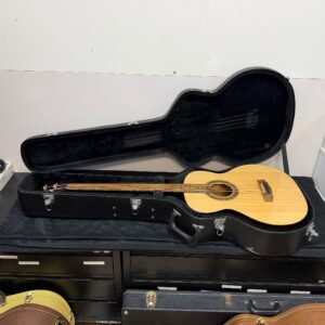 Used Johnson JG-622-E Deep Body Jumbo Acoustic Electric Bass Guitar with Case