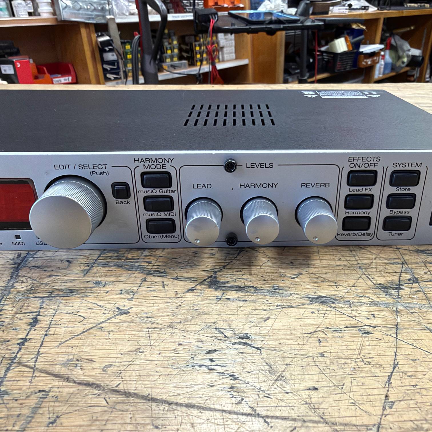 Used Digitech Vocalist Live Pro Rack Mount Vocal Harmony Processor VLPV - Image 4