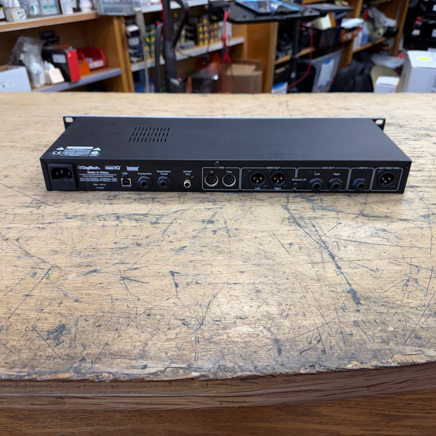 Used Digitech Vocalist Live Pro Rack Mount Vocal Harmony Processor VLPV - Image 9